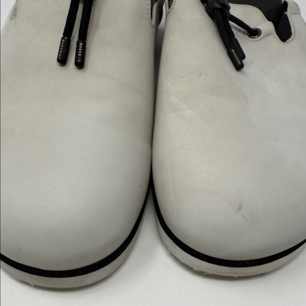 Buscemi White Slip-On Loafers - Picture 7 of 11